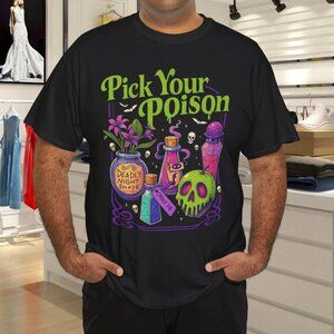 Pick Your Poison Vintage Princess Halloween T-Shirt